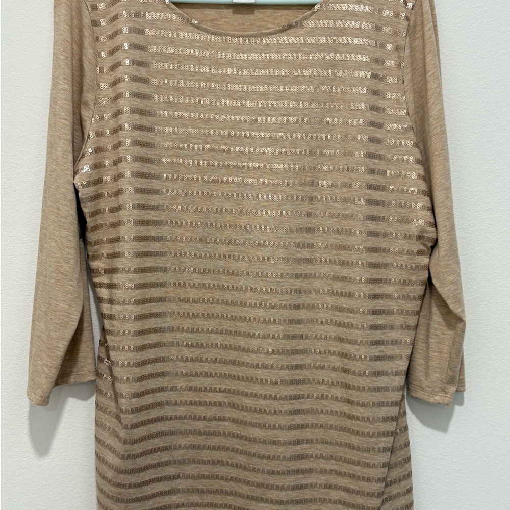 Liz Claiborne Tan Top